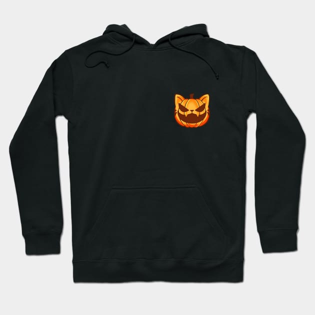 Cat pumpkin Hoodie by xyzstudio